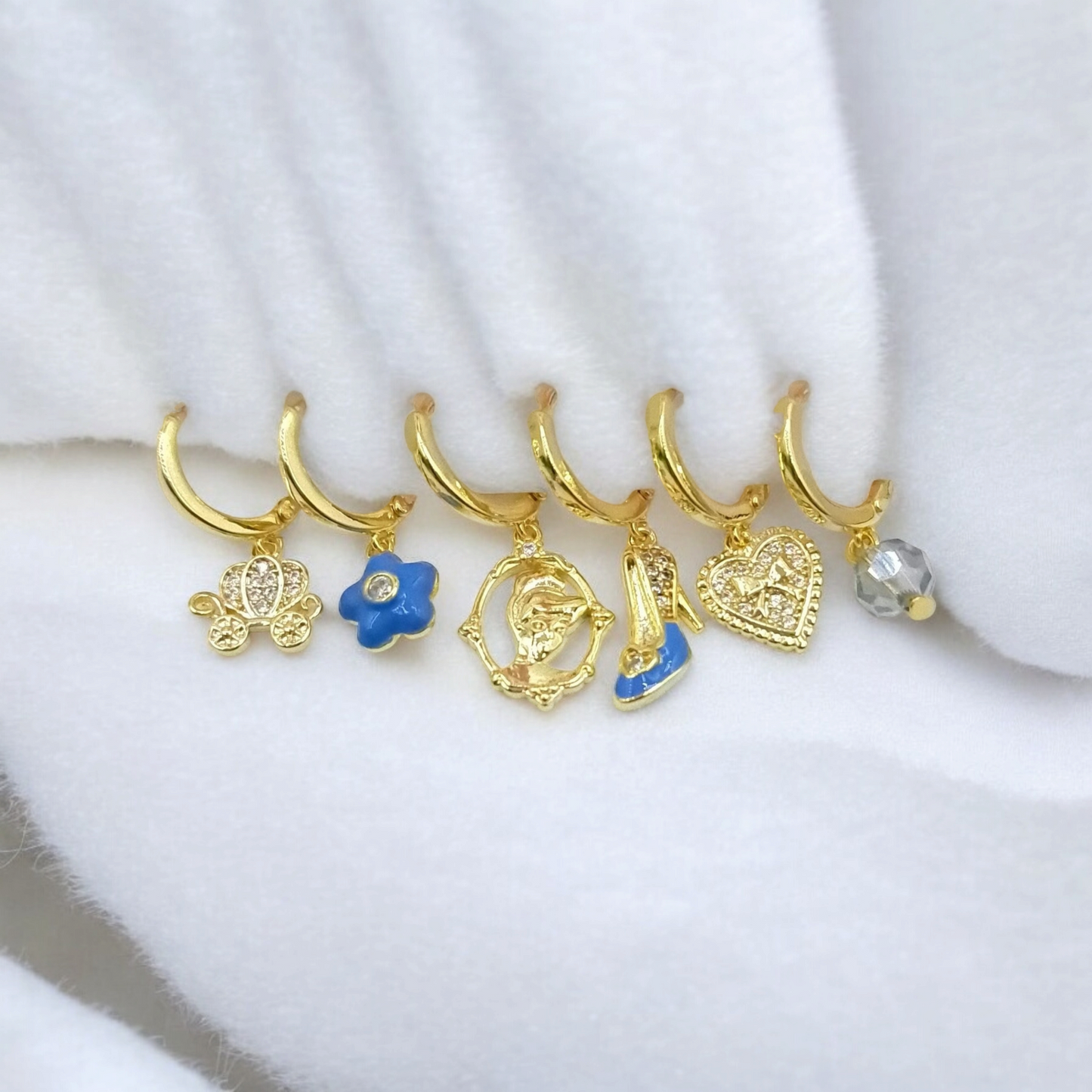 CENDRILLON - Jeu de boucles d'oreilles